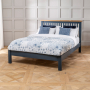 Westbury Blue Painted 5ft King Size Bed with Low Foot Board