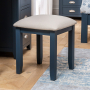 Westbury Blue Pedestal Dressing Table Set with Mirror & Stool