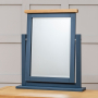 Westbury Blue Painted Vanity Dressing Table Mirror