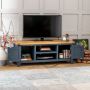 Westbury Blue Painted Widescreen TV Unit - Up to 60" TV Size