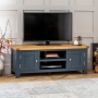 Westbury Blue Painted Widescreen TV Unit - Up to 60" TV Size