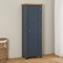 Westbury Blue Painted Single Shaker Linen Storage Cupboard