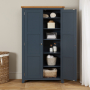 Westbury Blue Painted Double Shaker Linen Storage Cupboard