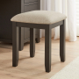 Cheshire Black Painted Oak Dressing Table Stool