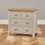 Cotswold Grey Painted 2 over 2 Drawer Chest