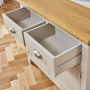 Cotswold Grey Painted Medium 2 Door 2 Drawer Sideboard