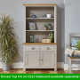 Cotswold Grey Painted Medium Dresser Top Only (to fit on Medium Sideboard and Hideaway Home Office)