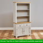 Cotswold Grey Painted Medium Dresser Top Only (to fit on Medium Sideboard and Hideaway Home Office)