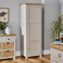 Cotswold Grey Painted Single Kitchen Larder Pantry Cupboard