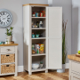 Cotswold Grey Painted Single Shaker Kitchen Pantry Cupboard