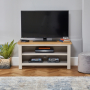 Cotswold Grey Painted Small TV Unit – Up to 50” TV Size