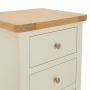 Marbury Cream Painted 5 Drawer Tallboy Narrow Chest