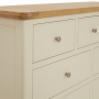 Marbury Cream Painted 3 over 4 Drawer Wide Chest