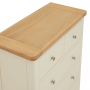 Marbury Cream Painted 2 over 3 Drawer Chest