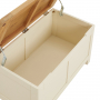 Marbury Cream Painted Blanket Bedding Box