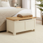 Marbury Cream Painted Blanket Bedding Box