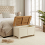 Marbury Cream Painted Blanket Bedding Box