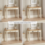 Marbury Cream Painted 2 Drawer Dressing Table Set with Mirror & Stool