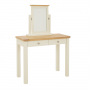 Marbury Cream Painted 2 Drawer Dressing Table Set with Mirror