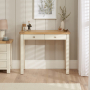 Marbury Cream Painted 2 Drawer Dressing Table Desk