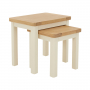 Marbury Cream Nest of 2 Side Tables