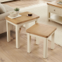 Marbury Cream Nest of 2 Side Tables