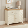 Marbury Cream Painted Medium 2 Door 2 Drawer Sideboard