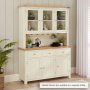 Marbury Cream Painted Large 3 Drawer 3 Door Sideboard