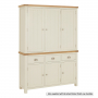 Marbury Cream Painted Triple Kitchen Larder Pantry Cupboard