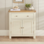 Marbury Cream Painted Compact Small Sideboard