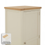 Marbury Cream Painted Single Kitchen Larder Pantry Cupboard