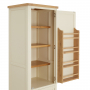 Marbury Cream Painted Single Kitchen Larder Pantry Cupboard