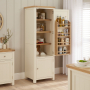 Marbury Cream Painted Single Kitchen Larder Pantry Cupboard