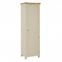 Marbury Cream Painted Single Hallway Coat & Shoe Cupboard