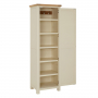 Marbury Cream Painted Single Hallway Coat & Shoe Cupboard