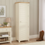 Marbury Cream Painted Single Hallway Coat & Shoe Cupboard