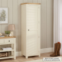 Marbury Cream Painted Single Hallway Coat & Shoe Cupboard