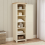 Marbury Cream Painted Single Shaker Linen Cupboard