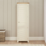 Marbury Cream Painted Single Shaker Linen Cupboard