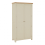 Marbury Cream Painted Double Hallway Coat & Shoe Cupboard