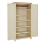 Marbury Cream Painted Double Hallway Coat & Shoe Cupboard