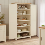 Marbury Cream Painted Double Shaker Kitchen Pantry Cupboard