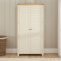 Marbury Cream Painted Double Shaker Linen Cupboard