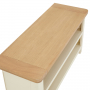 Marbury Cream Painted Shoe Storage Hallway Bench