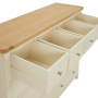 Marbury Cream Painted Extra Large Jumbo 10 Drawer Chest