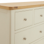 Marbury Cream Painted Extra Large Jumbo 10 Drawer Chest