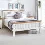 Cheshire White Painted 4ft 6in Double Bed