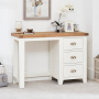 Cheshire White Painted 3 Drawer Pedestal Dressing Table