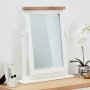 Cheshire White Painted Vanity Dressing Table Mirror