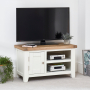 Cheshire White Painted Small TV Unit - Up to 45" TV Size